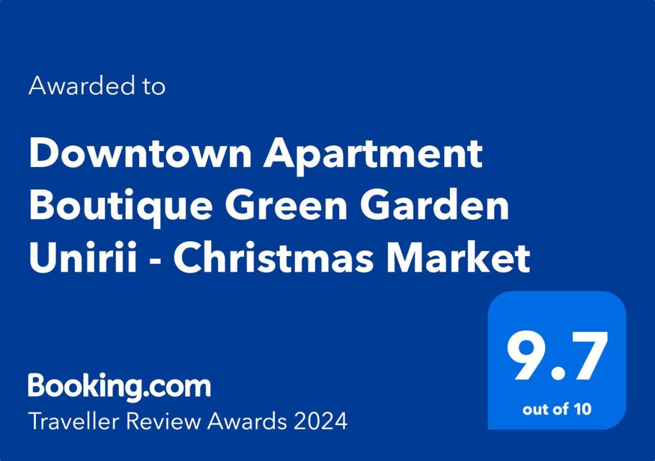 Downtown Apartment Boutique Green Garden Unirii Bucharest Exterior photo